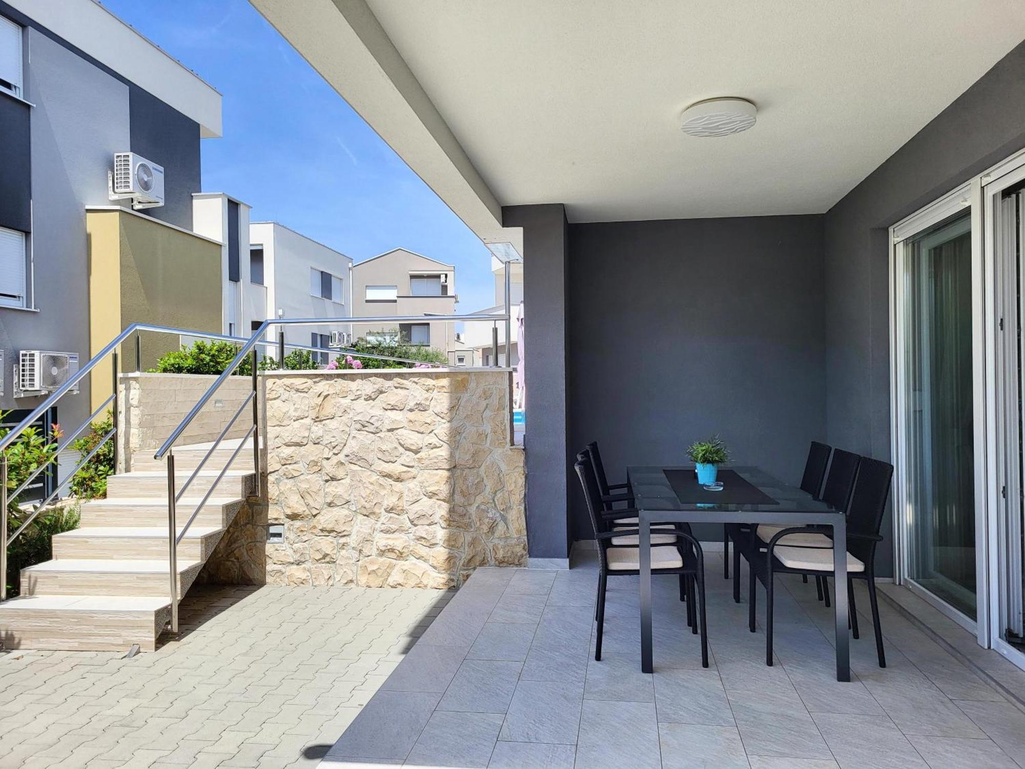 Villa Lumada Pool Apartments Novalja Kültér fotó